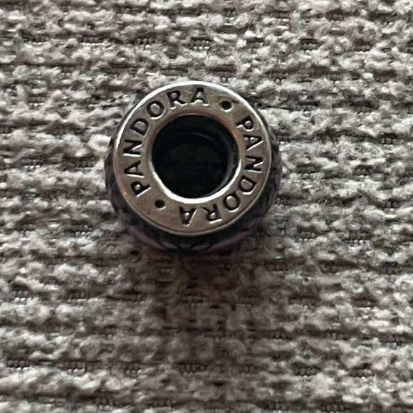 Pandora Retired Purple Abstract Spacer Charm - Picture 5 of 5